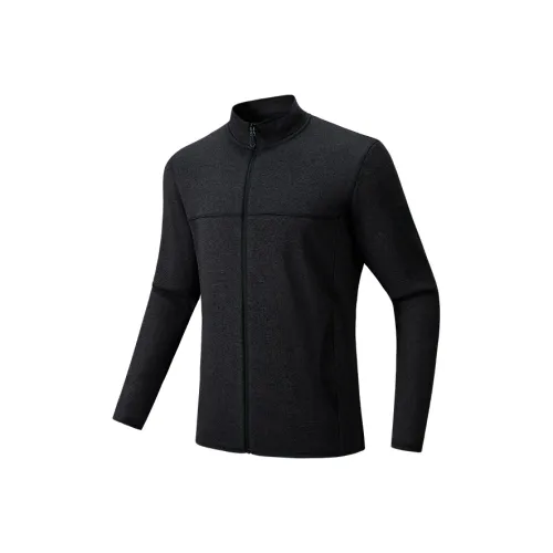 ANTA Основной черный Фотиния серый 2 Мужской бархатные куртки