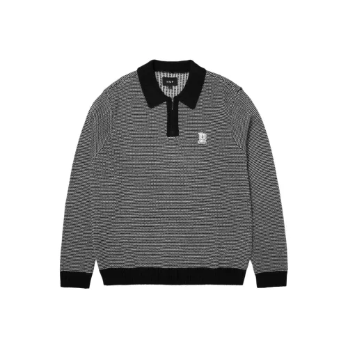 HUF FW25 MEGABLAST Два Тон Waffle Свитер Унисекс