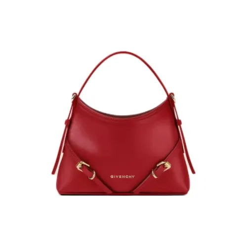 Givenchy Voyou Телячья кожа Сумка через плечо Сумка Женская Темно-красная