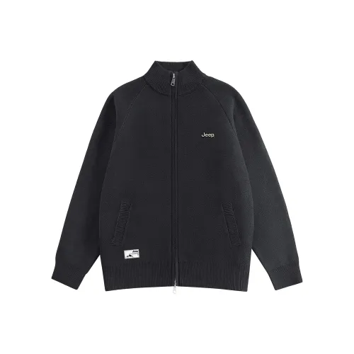 JEEP Leisure Collection Непринужденный стиль Пара Свитер Кардиган Топ Унисекс