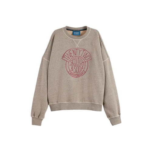 Scotch Soda Серый Женский Свитшот