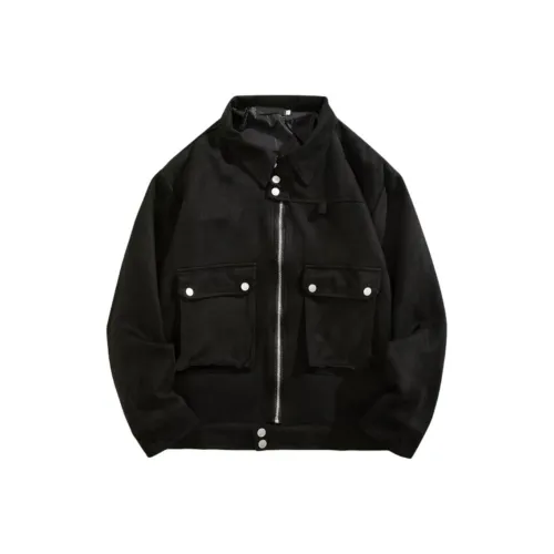 DONGDONGGUAI Черный Унисекс Куртки