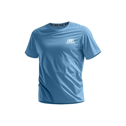 Skechers Sportlife SS25 T-Shirt Унисекс Crown Blue 01P1