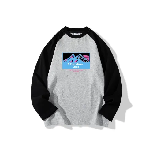 JEEP Длинный рукав Т-рубашка Подростки