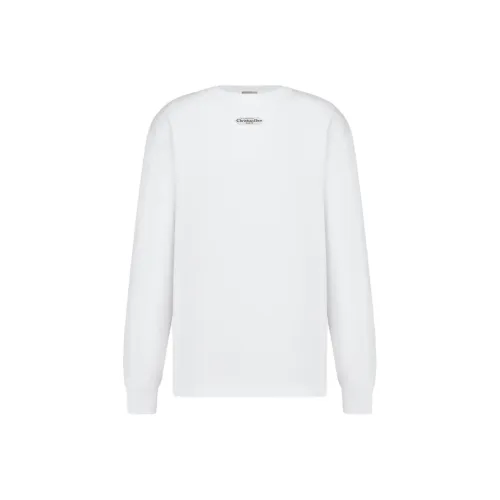 DIOR Белая Мужская T-Рубашка