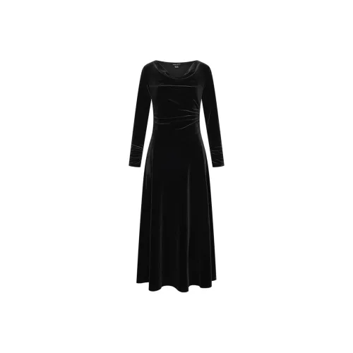 URBAN REVIVO Длинное платье с длинными рукавами для женской одежды женское