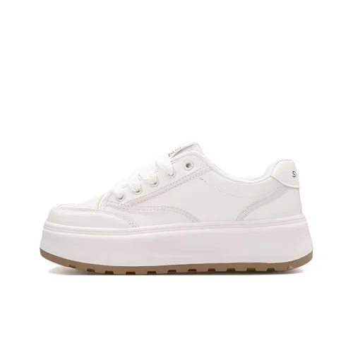 KESIYUAN Низкий топ Белые кроссовки Женские