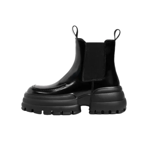 MIS. DANNY Короткий Челси Женские Черный