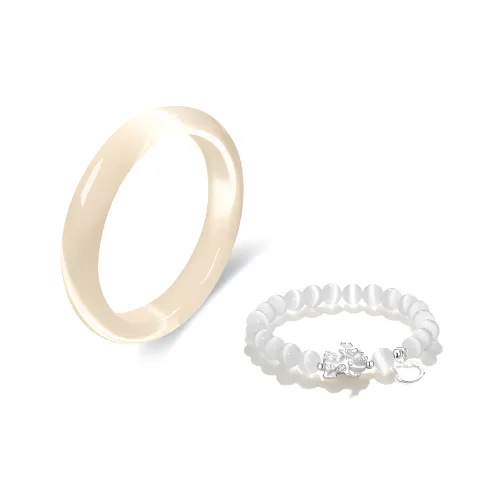 Ryukyu Цветное стекло Нефритовые браслеты Женские