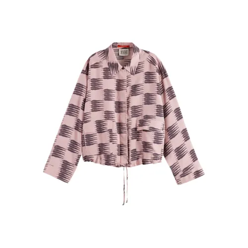 Scotch Soda Розовые Женские Рубашки