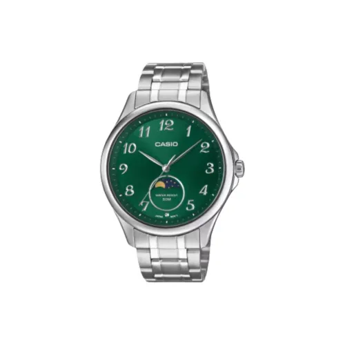 CASIO г Shock Collection Кварцевый механизм Нержавеющая сталь Ремешок Часы Унисекс Зеленый циферблат