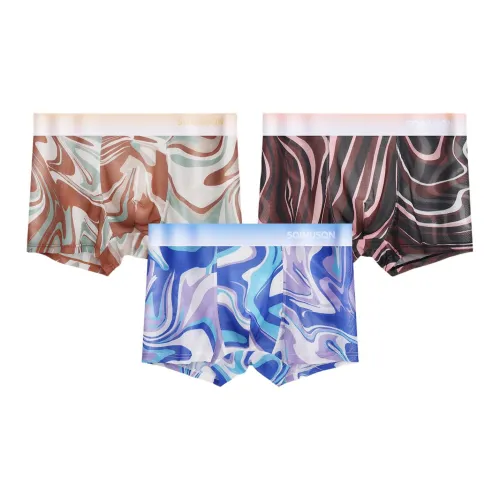 SHIQINUO Мужские боксер-шорты