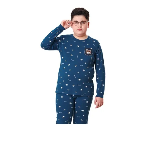 Cotton Gene Темно-синий Теддиурса Унисекс Термокомплекты
