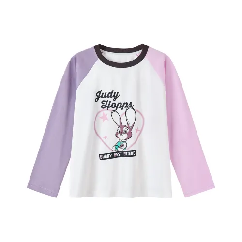 Disney Фиолетовые Детские Рубашки