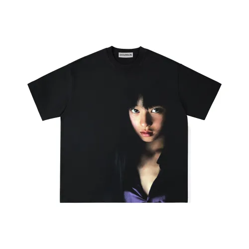 DOGANSON Черный Унисекс T-рубашки