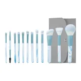 12 шт. Далёкий Небесный Синий [Серый Конверт, Щетка, Набор]