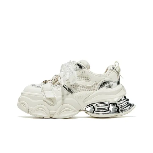 HR Low Топ Толстая подошва Кроссовки Женские