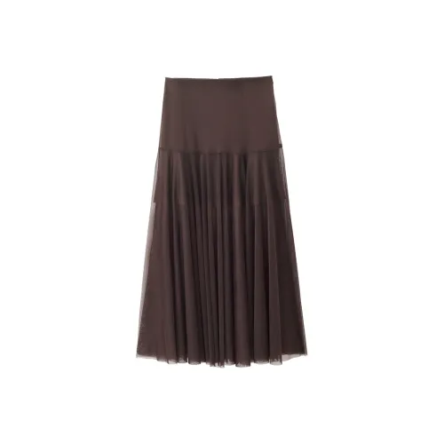 Giordano KNIT Длинная Юбка Женская