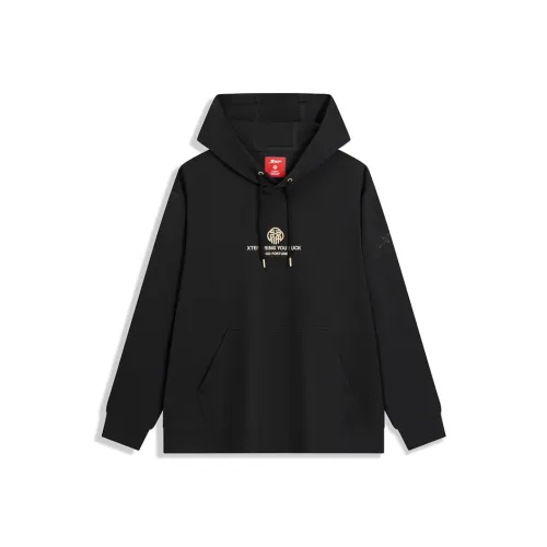 XTEP Толстовка Мужская Глубокий Черный