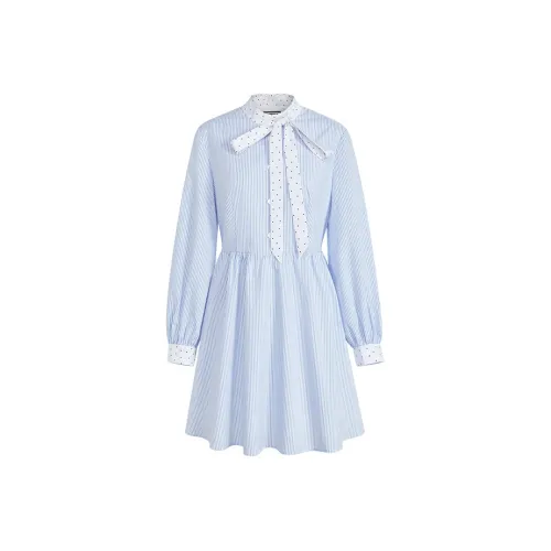 KUOSE Длинное платье с длинными рукавами женское