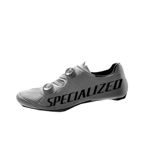 SPECIALIZED S Works Ares 2 Амортизация Баланс Низкий Топ Велосипедные кроссовки Унисекс Черный Белый