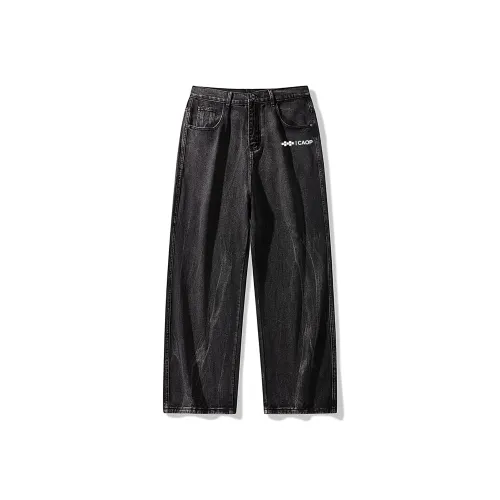 CAOT Камень Мытый серый Унисекс Джинсы