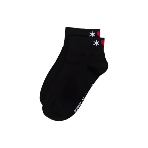 Alexander McQueen Низкие носки Женские 1 упаковка Черный