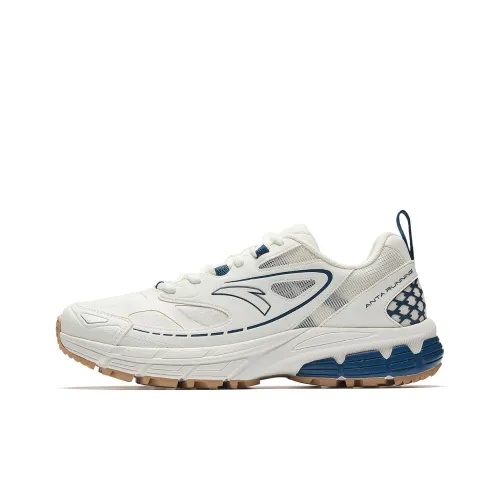 ANTA Низкий Топ Беговые Кроссовки Мужские Синие Белые