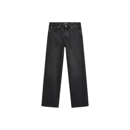 Massimo Dutti Черные Женские Джинсы