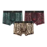 Зелёный + Бургунди + Кожа