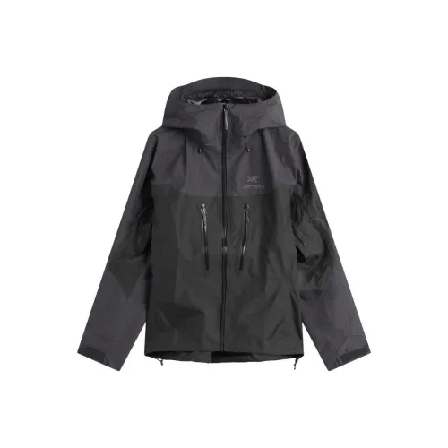 Arcteryx ALPHA Графитовый Серый Черный Графитовый Черный Женские Куртки