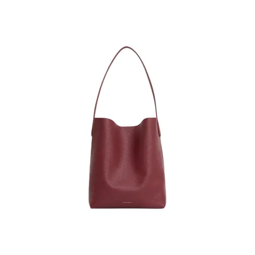 MANSUR GAVRIEL Телячья кожа Тоут Сумка Сумка для покупок Сумка Сумка через плечо Женская Кроваво-красная