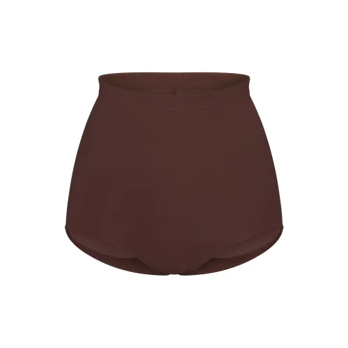 SKIMS FW25 Утепленные трусы-бикини с эффектом подтяжки ягодиц женские