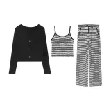 Чёрный Белый Полосы