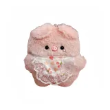 Розовый Свинья Скрипящая + Фартук