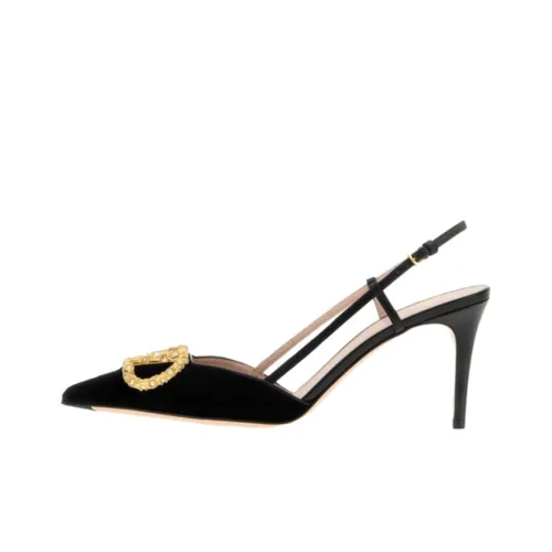 Valentino Узкий каблук Высокие каблуки 8 см Женские Черный