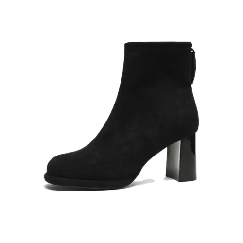 Mulinsen Ботильоны 7,5 см Женские Черные