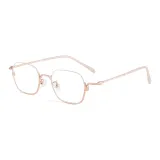 Розово-золотая рамка