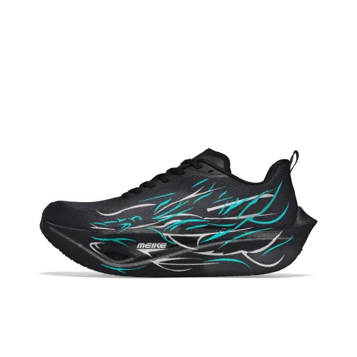 MEIKE Беговые кроссовки Low Top Черные Унисекс
