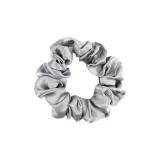 Серый шелковый повязка на голову [100% шелк тутового шелкопряда]