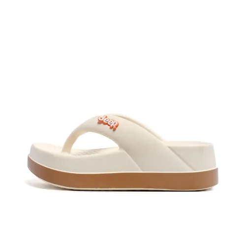 JEEP EVA Нет Особенный Эффект Шлепанцы Женские Бежевый