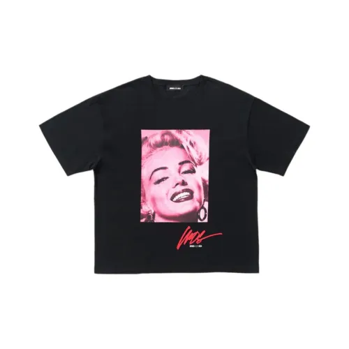 WIND AND SEA совместное издание x Marilyn Monroe Коллаборация Marilyn Monroe Коллаборация FW25 T-рубашка Унисекс