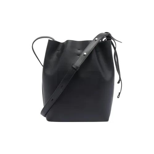 AESTHER EKME Телячья кожа Ведрообразная сумка Сумка через плечо Женская Черная