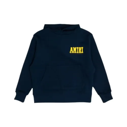 AMIRI Морской Синий Kids Свитшоты