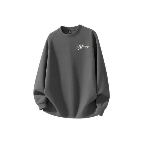 MJ STYLE Длинный рукав Т-рубашка Унисекс