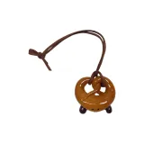 Смайлик Скрученный Узел с Наполнителем и Шнурок