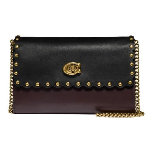 COACH Marlow Женские Фиолетовый Черный Многоцветный