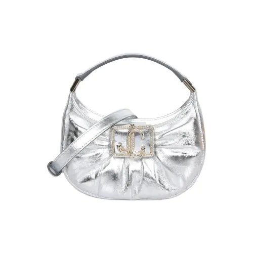 Jimmy Choo Телячья кожа Сумка через плечо Сумка Мини Women's Silver