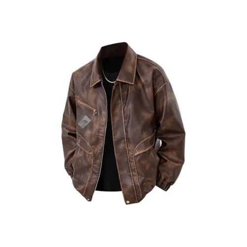 Menblero Унисекс Кожаные куртки