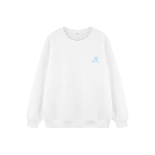 SHUHAOBAI Белый Женский Свитшот
